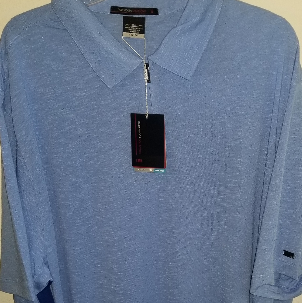 Tiger Woods dry fit polo shirt